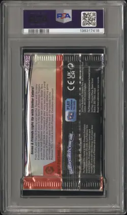 Pokemon S&V Prismatic Evolutions Espeon & Umbreon Booster Pack PSA 9 Mint - Image 2