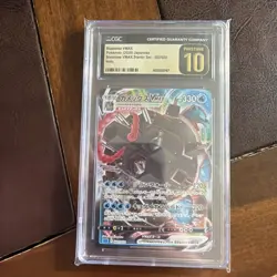 2020 Pokemon Japanese Vmax Starter Set #002/020 Blastoise Vmax CGC 10 PRISTINE - Image 1