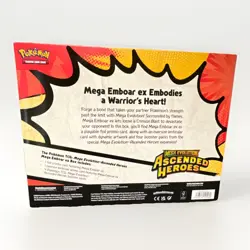 Pokemon Mega Emboar ex Box Mega Evolution Ascended Heroes Box - Image 2