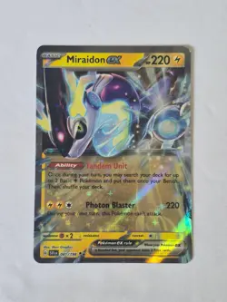 Miraidon ex 081/198 Double Rare Scarlet & Violet Pokemon Holo Near Mint - Image 1