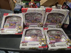Pokemon TCG Scarlet and Violet - 151 Alakazam ex Collection Box x5 - Image 1