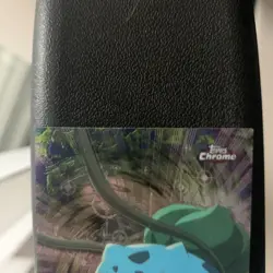 2000 Topps Chrome Pokemon T.V. Bulbasaur #1 NM - Image 2