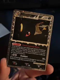 Umbreon (Prime) 86/90 Undaunted Holo TCG Pokemon Vintage - Image 3