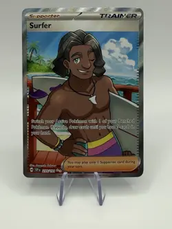 Surfer 235/191 - Pokemon Surging Sparks - Ultra Rare NM - Image 1
