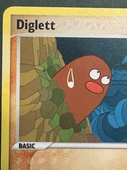 Pokemon Diglett 50/100 EX Crystal Guardians 2006 Reverse Holo Common Basic 50 HP - Image 3