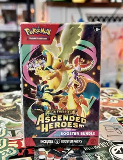 Pokemon Mega Evolution Ascended Heroes Booster Bundle Box 6 Packs SHIPS ASAP😈 - Image 1
