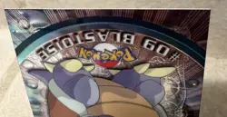 MINT 2000 Topps Chrome Holo Pokemon TV Series 1 Blastoise #9 Foil starter Water - Image 5