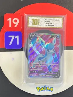 Pokemon Chinese Sword & Shield CS4aC 140 SR Glaceon V Grade10 - Image 1