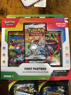 Pokemon 1st Partner Illustration Collection With 2x Blister Packs - Image 2