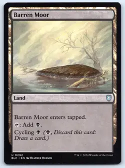 Barren Moor - Commander: Bloomburrow - MTG - Near Mint - Image 1