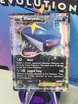 Pokemon TCG - Sharpedo EX - 91/160 - Ultra Rare - XY: Primal Clash [Near Mint] - Image 2