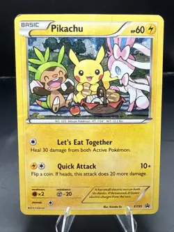 Pokemon Pikachu XY95 Promo XY Promos 2013 MP - Image 2