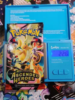 EXTREMELY HEAVY! 22.6g GOD PACKUUU Ascended Heroes Pokemon TCG Booster (SEALED) - Image 1