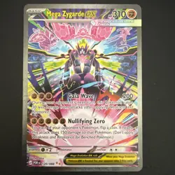 Pokemon Mega Zygarde EX Foil 120/088 perfect Order English - Image 1