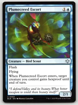Plumecreed Escort - Bloomburrow - MTG - Near Mint - Image 1