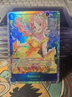 Rebecca SR OP15-053 ENGLISH ONE PIECE Card Adventure on KAMI’s Island - NM - Image 1