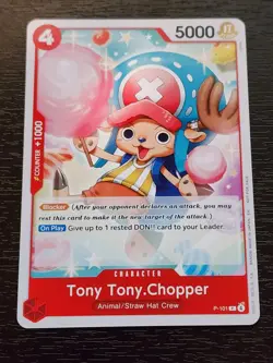 Tony Tony Chopper P-101 Promo One Piece Card Game English NM - Image 1