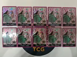 10 Pcs DON !! Card 3rd Anniversary Jewelry Bonney Kuma One Piece Chinese Card - Image 1
