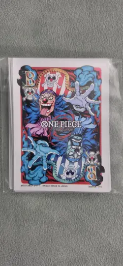 One Piece Card Game 10 Count Sleeves Buggy - Image 1
