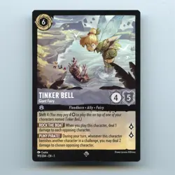 Tinker Bell - Giant Fairy 193/204 EN 1 | Super Rare Non-Foil | Disney Lorcana - Image 1