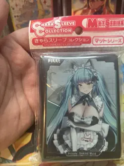 Chara Goddess of victory: NIKKE Privaty: unkind Maid sleeves 65 ct new sealed - Image 2