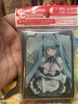 Chara Goddess of victory: NIKKE Privaty: unkind Maid sleeves 65 ct new sealed - Image 4