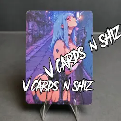 Retro Waifus, Custom Sexy Anime Waifu Trading Card - Image 1