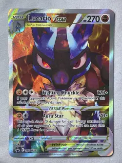 Lucario VSTAR SWSH291 SWSH: Sword & Shield Promo Cards Holo Pokemon TCG Lucario - Image 1