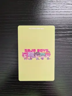 KPop Demon Hunters Collectible Trading Card (J10) - Saja Boys - Jinu - Image 2