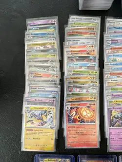Pokemon TCG Mixed Lot - 2 Full Art, 7 Ex, 92 Holo/Reverse & 400+ Bulk Cards NM - Image 4