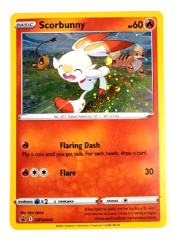 Scorbunny - SWSH244 - Cosmos Holo - SWSH Black Star Promos - Pokemon Card_1 - Image 1