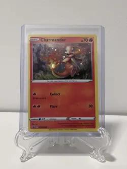 Charmander SWSH092 SWSH: Sword & Shield Promo Card Holo NM - Image 1