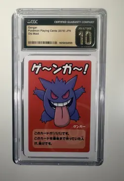 Gengar Old Maid 2019 Japanese Pokemon Card CGC Pristine 10 - Image 1