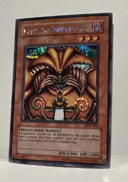 EXODIA THE FORBIDDEN ONE - DDS-003 - Prismatic Secret Rare YuGiOh Promo Card - Image 2