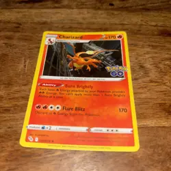 Pokemon Go TCG Charizard Holo 10/78 Card English - Image 2
