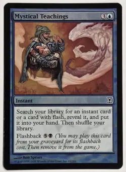 Mystical Teachings Foil Magic Time Spiral Magic the Gathering MTG Instant TCG - Image 1