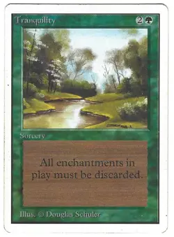 MTG Tranquility Unlimited - Green Sorcery - Image 1