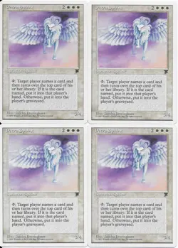 MTG: PETRA SPHINX Chronicles RARE; played, Excellent condition x4 - Image 1