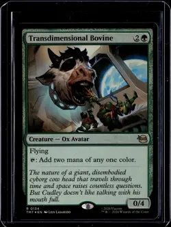 Transdimensional Bovine - 134 - Foil - TMT - NM - MTG Magic the Gathering - Image 1