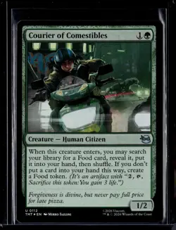 Courier of Comestibles - 112 - Foil - TMT - NM - MTG Magic the Gathering - Image 1