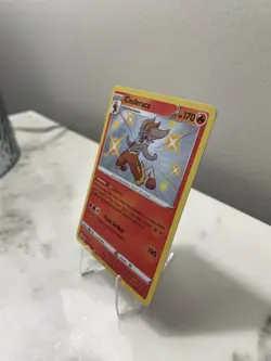 Pokemon Cinderace SV017/SV122 Shining Fates Shiny Vault Holo Stage 2 170HP - Image 2