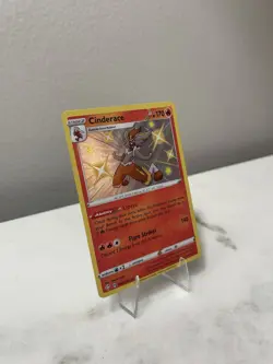 Pokemon Cinderace SV017/SV122 Shining Fates Shiny Vault Holo Stage 2 170HP - Image 3