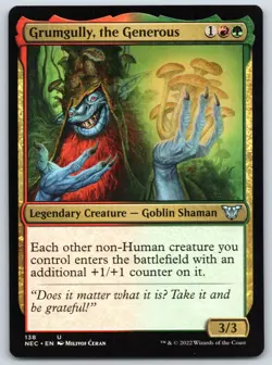 Grumgully, the Generous - Commander: Kamigawa: Neon Dynasty - MTG - Near Mint - Image 1