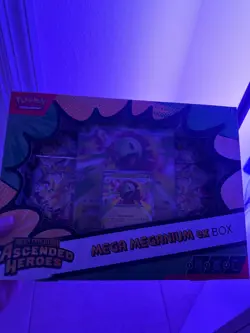 Pokemon Mega Evolution Ascended Heros Mega Meganium Ex Box Factory Sealed - Image 2