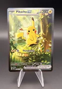 Pikachu EX 276/217 - Pokemon TCG - Ascended Heroes - SIR - Mint Pack Fresh - Image 1
