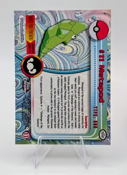2000 Topps Chrome Pokemon: Metapod #11 - NM - Image 2