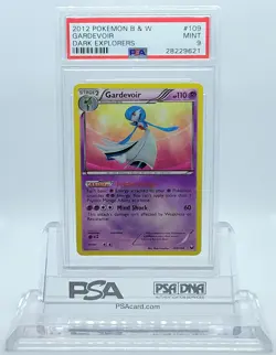 POKEMON DARK EXPLORERS GARDEVOIR #109 SECRET RARE HOLO FOIL PSA 9 MINT #28229621 - Image 2