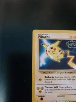 Pokemon TCG Pikachu Wizards Black Star Promos 4 Regular Promo - Image 3