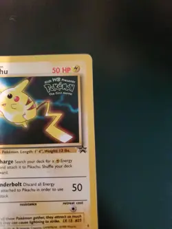 Pokemon TCG Pikachu Wizards Black Star Promos 4 Regular Promo - Image 4