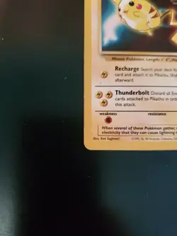 Pokemon TCG Pikachu Wizards Black Star Promos 4 Regular Promo - Image 5